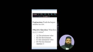 Python Beginner Quiz 7 : Test Your Coding Knowledge | Learn Python with Easy Examples