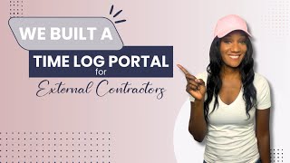 We Built A Time Log Portal For External Contractors