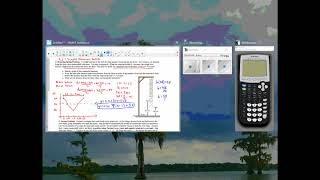 Bouncing Spring Simple Harmonic Motion Problem