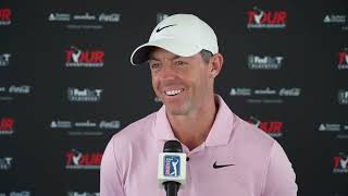 Rory McIlroy is going to make a big change in 2025 Interview 2024 Tour Championship © PGA Tour