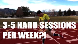 HOW MANY HARD SESSIONS PER WEEK? TRAINING PERIODIZATION SCHEDULE FOR RUNNERS: Sage Canaday TTT EP27
