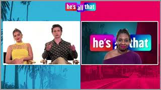 ADDISON RAE & TANNER BUCHANAN discuss "He's All That"