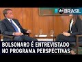 Bolsonaro fala com exclusividade ao programa Perspectivas do SBT News | SBT Brasil (07/06/22)