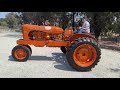 1948 Allis Chalmers WC Vintage Tractor Restoration | Annika E. 2021 Delo TRC Entry