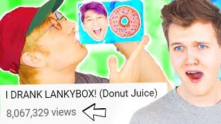 LANKYBOX REACTS To SOMEONE DRINKING LANKYBOX!? (INSANE FAN VIDEOS & FUNNIEST MOMENTS!)
