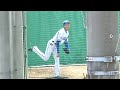 20150527　denaベイスターズ　萬谷康平　投球練習