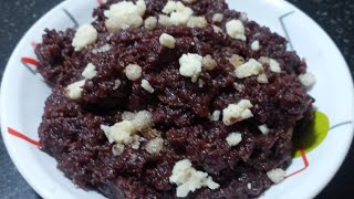 kali Gajar Ka Halwa Recipe / Authentic And Delicious Black Carrot Halwa Recipe / #YOUTUBE #VIDEO