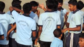Sainik School Bijapur, Foot Ball, Hoysala, Rshtrakoota, Finals, after First Half, 24 June 2014