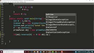 Prime Palindrome Using Functions