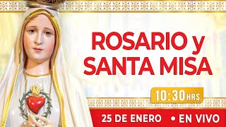 🔸SANTO ROSARIO Y MISA  І Sábado 25 de Enero 2025 Padre Pablo Beorlegui EP