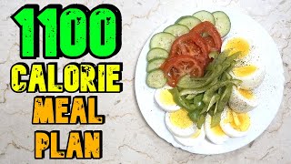 1100 Calorie Meal Plan