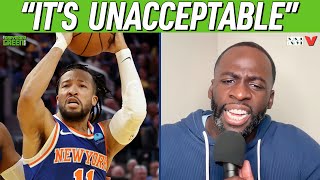 Reaction to Knicks-Warriors, Anthony Edwards dunk, LeBron James new podcast | Draymond Green Show