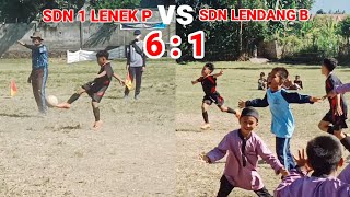 SDN 1 LENEK PESIRAN VS SDN LENDANG BUNGA DENGAN SECOR 6:1 https://youtube.com/@abiputrajs1761