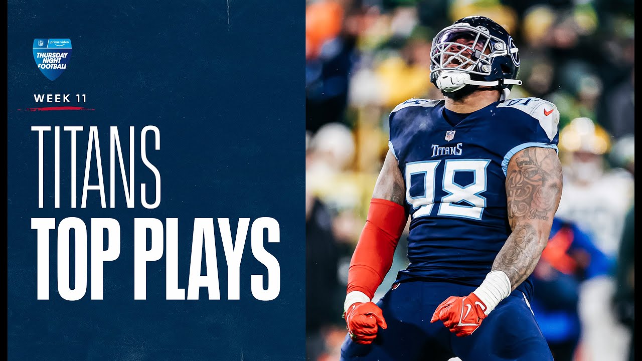 Tennessee Titans Top Plays Vs. Green Bay Packers | Game Highlights ...