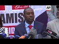 Zimbabwe opposition leader says vote was stolen by Mnangagwa