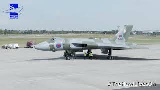 Avro Vulcan XL426 High Speed Taxy Run (September 2023) - with MEGA HOWL!