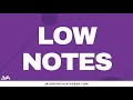 daily vocal exercises for singing low notes