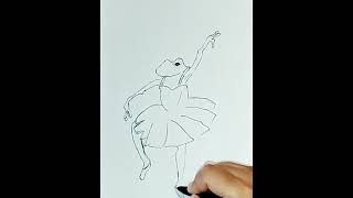 Drawing a picture of a Ballirena frog/Рисование лягушки баллирены/Ballirena qurbaqa rasmini chizish.