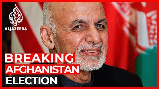 Afghan President Ashraf Ghani wins second term