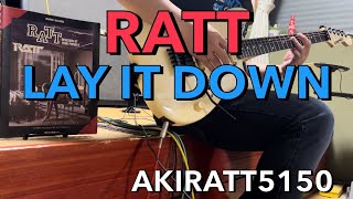 RATT LAY IT DOWN guitar cover ギターコピー