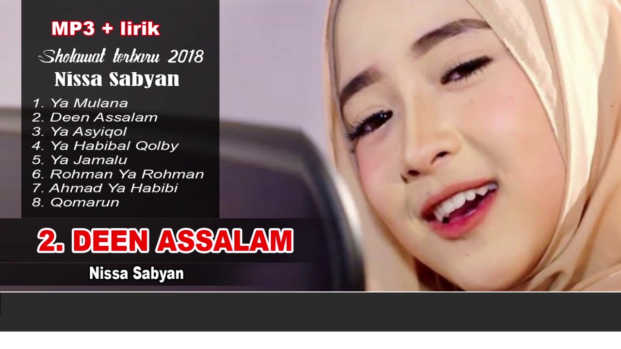 Nissa Sabyan Full Album Mp3 Lirik Karaoke - YouTube