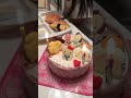 サーティワンのアイスクリームケーキで数検合格を祝う娘