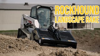 Rockhound Landscape Rake: Transforming  Your Terrain with Precision