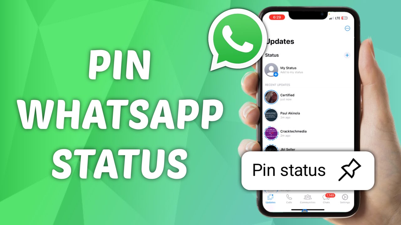 How To Pin Status On Whatsapp Step By Step Guide Youtube