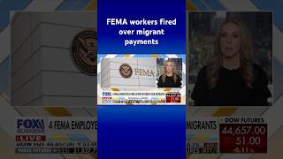 Four FEMA employees fired over their $59M in payments for migrants #shorts