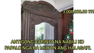 ANTIGONG APARADOR NA NABILI KO SA BULACAN MAGKANO NA KAYA ANG HALAGA? !!