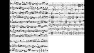 Paganini 6 Sonatas for Violin & Guitar Op.2 No.6 2-6 D major 帕格尼尼 小奏鳴曲 小提琴 吉他  Score Sheet 譜 【Kero】