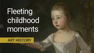 How Gainsborough captures the tension of childhood in 'The Painter's Daughters chasing a Butterfly'