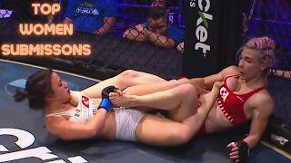 WOMEN FIGHTERS PULL OFF MIND-BLOWING SUBMISSIONS!