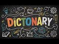 Dictionary (Lecture 9) | Intro to Python