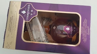 Courvoisier v.s. Cognac Limited Edition Long Drink Glasses Unboxing 2020