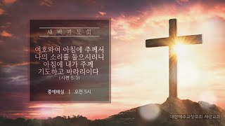 [서광교회] 새벽기도회 | 2025-02-13