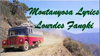 Montanyosa Lyrics (Lourdes Fangki)