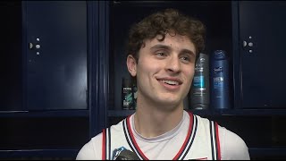 UConn's Andrew Hurley reacts to Final Four win over Miami | Full Interview