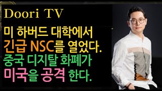 미 NSC 석학들이 시뮬레이션을 돌렸다. 달러가 공격당하고 있다.