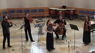 Sophie Branson (14) plays Vivaldi Winter (3rd mvt) with the Gringolts Quartet at the Golden Festival