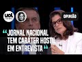 Bolsonaro na Globo: 'Não teve frase desastrosa nem ganho em entrevista no Jornal Nacional', diz Joel