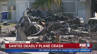 Community Looks To Pick Up Pieces After Santee Plane Crash