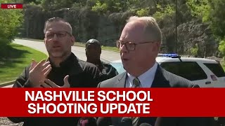 Nashville school shooting news conference