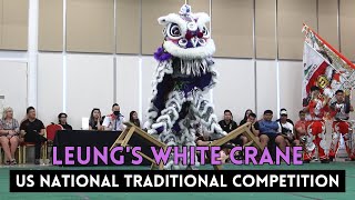 梁馆白鹤龙狮团 US National Traditional Lion Dance Competition - Leung's White Crane Team Black