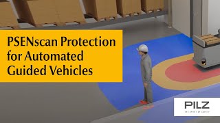 Safety Laser Scanner PSENscan for Navigation of AGVs | Pilz