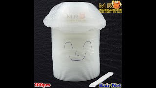 Disposable Hair Net Non woven Cap Head Cover Hairnet Shower Dust Proof Kitchen Restaurant factory