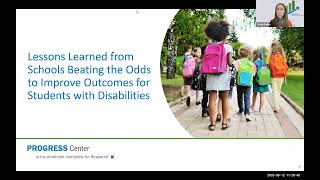 Lessons Learned from Schools Beating the Odds to Improve Outcomes for Students with Disabilities
