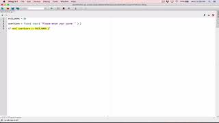 61. The not logical operator, example program - Learn Python