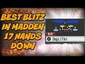 BEST BLITZ IN MADDEN 17 HANDS DOWN! 30k SPECIAL TEG STAND UP!! | Madden 17 Nano Blitz