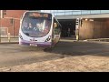 stagecoach east midlands 19069 departs doncaster with a route 21 service from doncaster to worksop